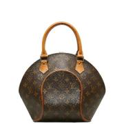 Pre-owned Canvas handbags Louis Vuitton Vintage , Brown , Dames