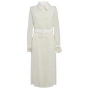 Pre-owned Fabric outerwear Givenchy Pre-owned , White , Dames