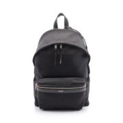 Pre-owned Canvas backpacks Yves Saint Laurent Vintage , Black , Dames