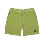 Kompaslogo zwemshorts in 'Citroen' Stone Island , Green , Heren