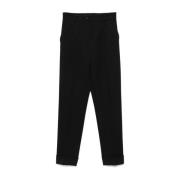 Casual Slim Fit Broek Dolce & Gabbana , Black , Dames