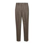 Houndstooth Jogging Broek Golden Goose , Brown , Heren