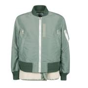 Twill Blouson Jack Sacai , Green , Heren