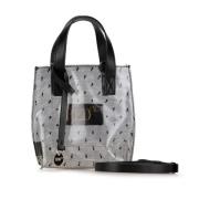 Pre-owned Canvas handbags Valentino Vintage , Black , Dames