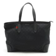 Pre-owned Fabric totes Gucci Vintage , Black , Dames