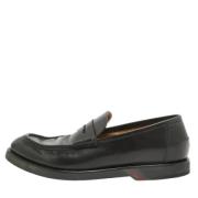 Pre-owned Leather flats Gucci Vintage , Black , Heren