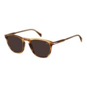 Bruin Hoorn Zonnebril DB 1160/S Eyewear by David Beckham , Brown , Her...