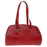 Pre-owned Leather shoulder-bags Louis Vuitton Vintage , Red , Dames