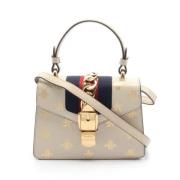 Pre-owned Leather handbags Gucci Vintage , Multicolor , Dames