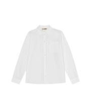 Witte Katoenen Unisex Shirt Opéra Sport , White , Dames