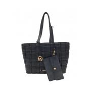 Stijlvolle tas met afneembaar ritsvak Michael Kors , Black , Dames