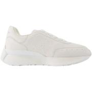 Leather sneakers Alexander McQueen , White , Heren