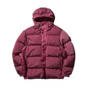 Roze Nylon Metal Donsjas Stone Island , Pink , Heren