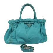 Pre-owned Nylon prada-bags Prada Vintage , Green , Dames