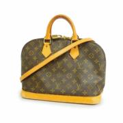 Pre-owned Fabric handbags Louis Vuitton Vintage , Brown , Dames