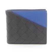 Pre-owned Leather wallets Bottega Veneta Vintage , Black , Dames