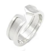 Pre-owned White Gold rings Cartier Vintage , Gray , Dames