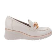 Damesloafers van Kunstleer Cinzia Soft , Beige , Dames