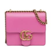 Pre-owned Leather crossbody-bags Gucci Vintage , Pink , Dames