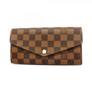 Pre-owned Fabric wallets Louis Vuitton Vintage , Brown , Dames