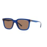 Blauwe Acetaat Herenzonnebril Arnette , Blue , Heren