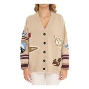 Stijlvolle Cardigan voor Weekenduitjes Max Mara Weekend , Beige , Dame...