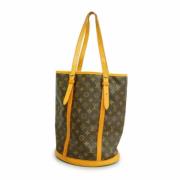 Pre-owned Fabric totes Louis Vuitton Vintage , Brown , Dames