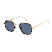 Gouden titanium zonnebril voor mannen Eyewear by David Beckham , Yello...