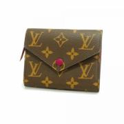 Pre-owned Fabric wallets Louis Vuitton Vintage , Brown , Dames