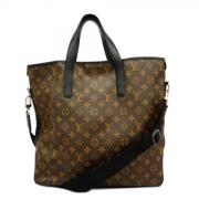 Pre-owned Fabric totes Louis Vuitton Vintage , Brown , Heren