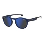 Blauwe Resin Zonnebril voor Mannen Carrera , Blue , Heren