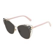 Roze Resin Zonnebril voor Vrouwen Jimmy Choo , Pink , Dames