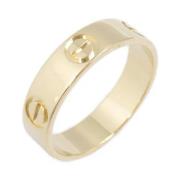 Pre-owned Metal rings Cartier Vintage , Yellow , Dames