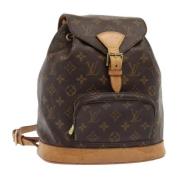 Pre-owned Canvas shoulder-bags Louis Vuitton Vintage , Brown , Dames