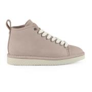 Ivoor Nubuck Enkellaarzen Panchic , Beige , Dames