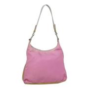 Pre-owned Leather prada-bags Prada Vintage , Pink , Dames