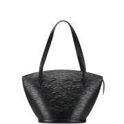 Pre-owned Leather louis-vuitton-bags Louis Vuitton Vintage , Black , D...