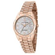 Roze Roestvrijstalen Dameskwarts Horloge Chiara Ferragni Collection , ...