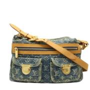 Pre-owned Canvas louis-vuitton-bags Louis Vuitton Vintage , Blue , Dam...