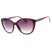 Paarse Resin Zonnebril voor Vrouwen Calvin Klein , Purple , Dames