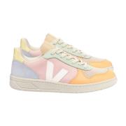 Leren Sneakers Veja , Multicolor , Dames