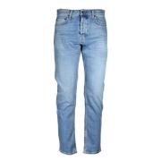 Denim Jeans met Knoopsluiting Haikure , Blue , Heren