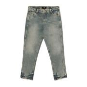 Straight Leg Denim Jeans Represent , Blue , Heren