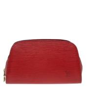 Pre-owned Leather louis-vuitton-bags Louis Vuitton Vintage , Red , Dam...