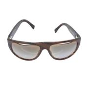 Pre-owned Plastic sunglasses Louis Vuitton Vintage , Brown , Heren