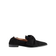 Sia Loafer met Strikdetail Ivylee Copenhagen , Black , Dames