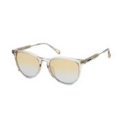 Beige Acetaat Dameszonnebril Zadig & Voltaire , Beige , Dames