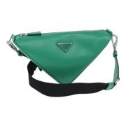 Pre-owned Nylon prada-bags Prada Vintage , Green , Dames