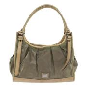 Pre-owned Fabric handbags Burberry Vintage , Green , Dames