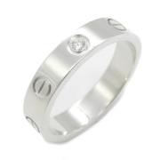 Pre-owned Metal rings Cartier Vintage , Gray , Dames